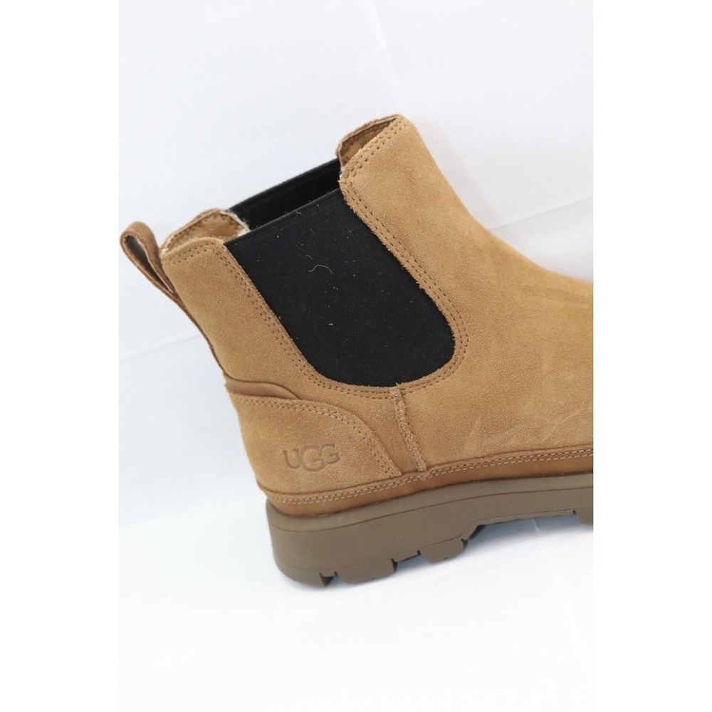 UGG CHELSEA MEN BOOTS LEATHER  Chestnut Size 7 / UK 6 / EU 40 / JP 25 - Picture 9 of 16